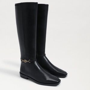 Elegant Black Knee-High Boots